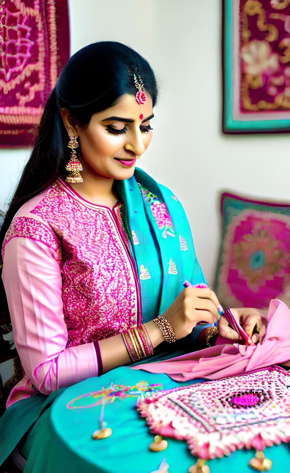 From Our Hands to Your Wardrobe: Custom Stitching and Embroidery Services at Anant Boutique